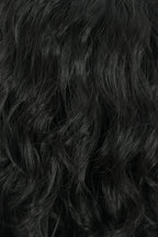 karlery California 70s 80s Rocker Wig Men Women Long Curly Black Halloween Costume Wig