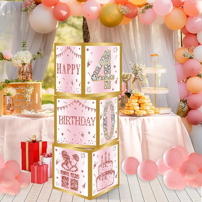 DataMoon 40th Birthday Decorations Boxes - Image 7