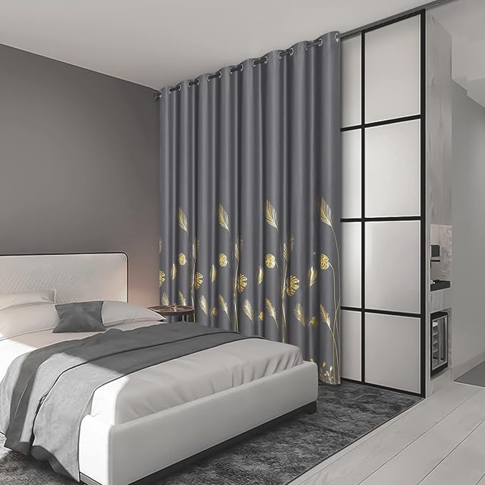 Curtain for Sliding Glass Door 100W x 108L Inch Blackout Curtain - Image 2