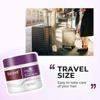 Karseell 3.38floz 100ml Purple Hair Mask Professional Neutralizes Brass & Yellow Tones For Blonde Silver Gray Highlighted Hair