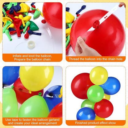 Booson 115 Pcs Back to School Decor Sets First Day of School Balloon Box | - Image 4