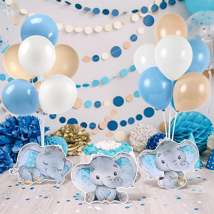 6 Sets Balloon Stand Kit for Table Elephant Baby Shower Tables Centerpiece - Image 2