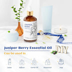 HIQILI 100ML Juniper Berry Essential Oil,100% Pure Natural Undiluted Premium - 3.38 Fl Oz