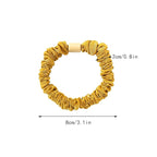 Silk Hair Ties Scrunchies - Small Mini Scrunchy for Women Thick Hair Accessories Cute Soft No Slip Hair Elastics Ponytail Holder for Curly Hair No Damage Hairties Gift for Girls