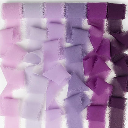 Purple Chiffon Ribbon by MLURCU