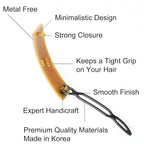 12pcs Hair Barrettes Set for Women and Girls, Hair Clips for Thick Thin Fine Hair, Non-metal Hair Accessories, Non-Slip Grip Handmade Snap Hairpin, BPA Free (LY15)