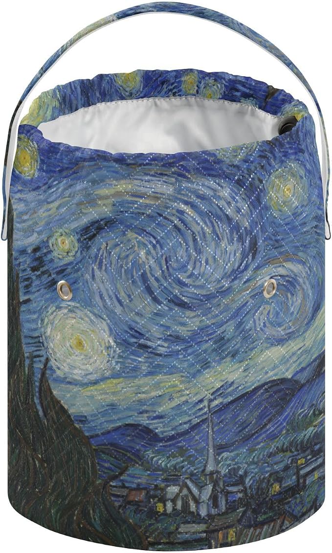 Yarn Bag Crochet Bag Drawstring Yarn Storage Organizer Small Knitting Project - Image 2