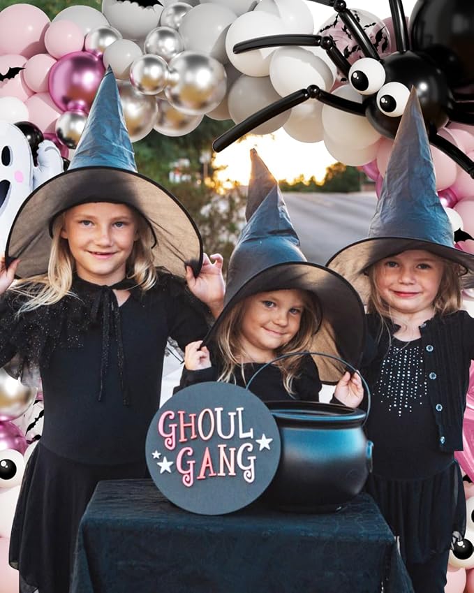 Halloween Balloon Arch Garland Kit, Explosion Star Ghost Foil Balloons - Image 3