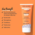Marc Anthony Styling Hair Cream, Instantly Thickening Biotin & Vitamin E Hair Cream, Lightweight Hold for Thicker & Fuller Volumizing Product for Thin, Flat Hair