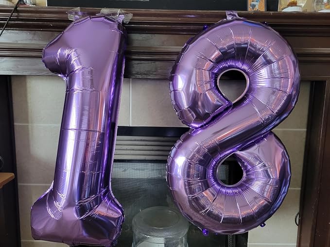 10 Balloon Numbers 40Inch for 10th Year Old Birthday Decorations, Inflation - Image 3