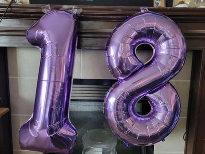 10 Balloon Numbers 40Inch for 10th Year Old Birthday Decorations, Inflation - Image 3