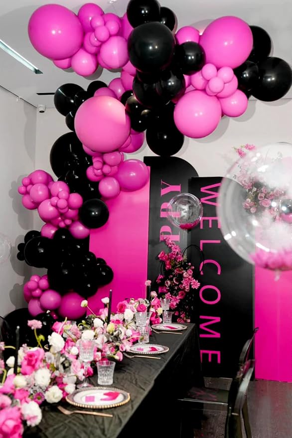 50 Pack Hot Pink Balloons 12 Inch - Image 5