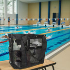Large Mesh Shower Caddy Portable Tote,Quick Drying Bag for Travel,University Dorm,Camping,Beach,Gym,Swimming Pool,RV
