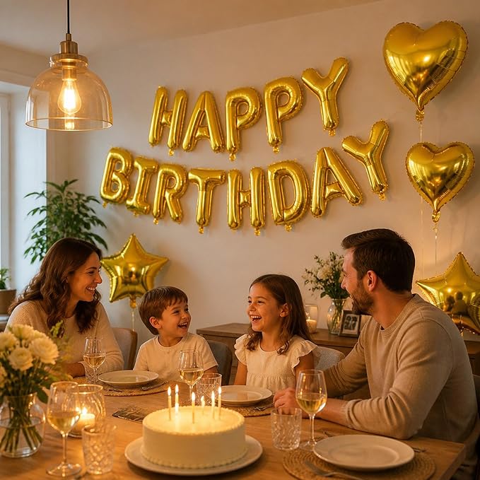 Gold Birthday Decorations - Image 2