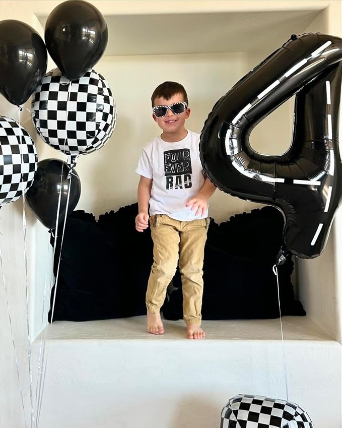 Line 8 Balloon - Number Balloon 40 Inch, 8th Line Birthday Decorations | Giant - Image 2