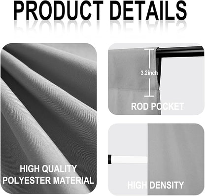 GFCC 5FTx7FT Grey Backdrop Background - Image 3