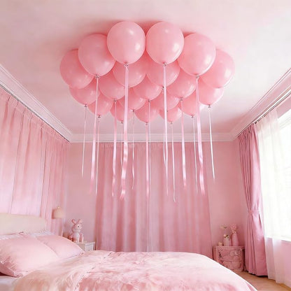 Pink Balloon Birthday Party Balloons - Image 6