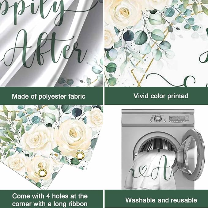 Mocsicka Happily Ever After Backdrop Banner - Image 7