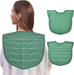 Professional Hair Cutting Cape with Geometric Grid Pattern, Longer Silicone Waterproof Cutting Mat,Neck Guide