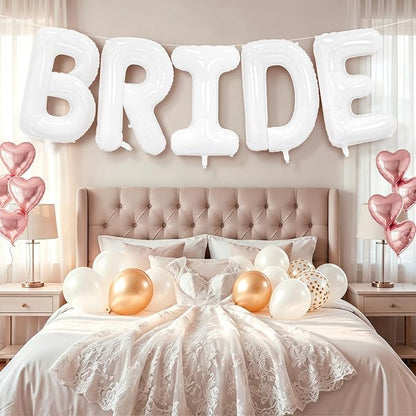 BRIDE Balloons Bachelorette, 40 Inch Foil Mylar, Helium-fillable, - Image 5