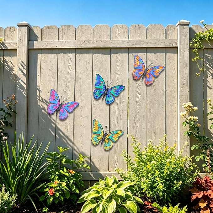 Daogtc Metal Butterfly Wall Decor - Image 5