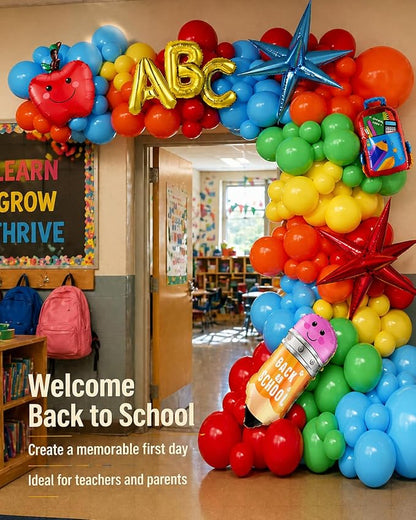 Back to School Balloon Arch Kit, Preschool Graduation Decorations & First Day - Image 5