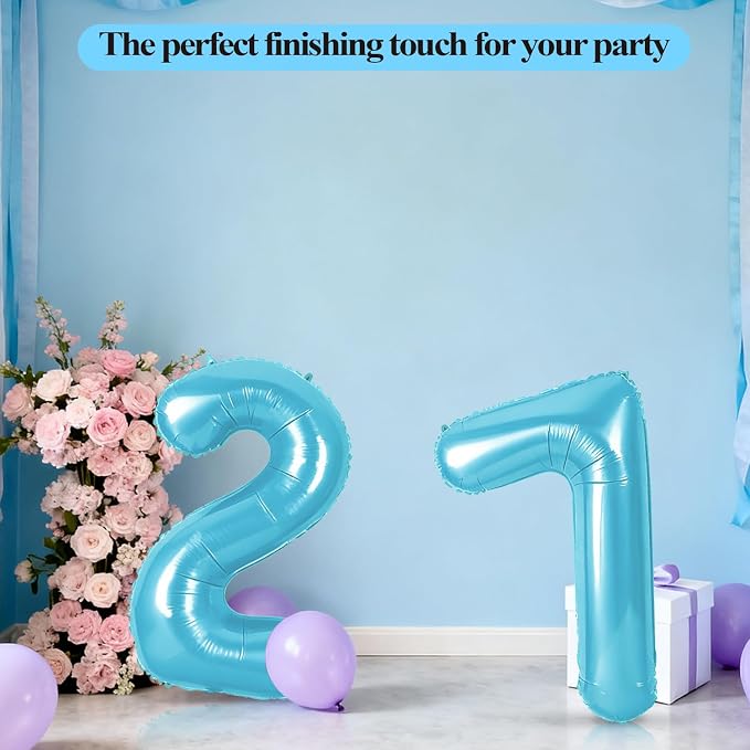 Number 100 Balloons for 100th Birthday Party Decorations, 0-100 Large No.100 - Image 5