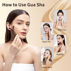 TAIHI Wooden Scalp Massager with Gift Box Wooden Comb Handmade Green Sandalwood Scalp Comb for Gua Sha Head Neck Face Care