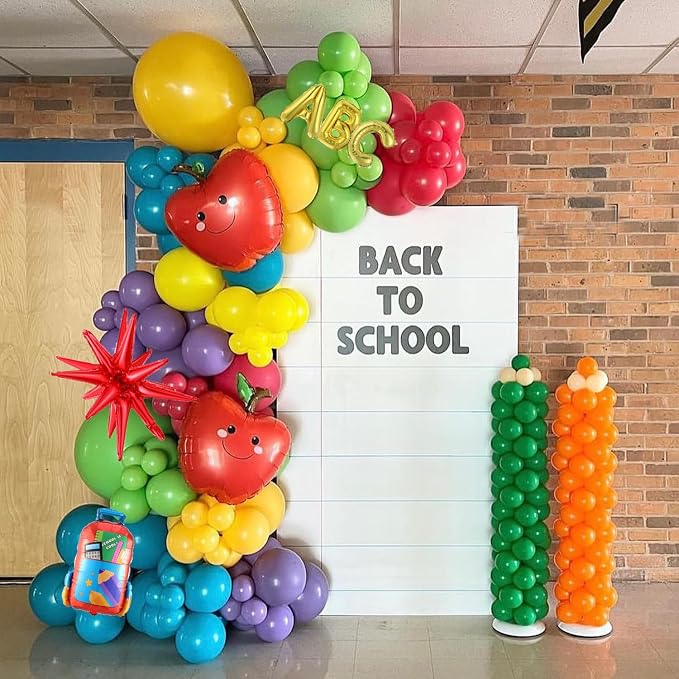 Back to School Balloon Arch Garland Kit, First Day of School, Kindergarten - Image 5