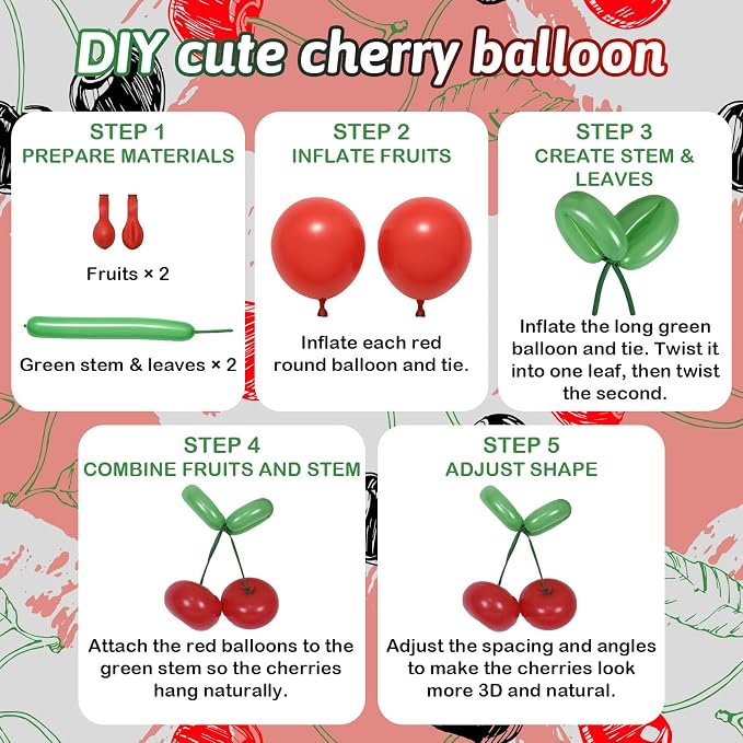 Red Black Balloons Garland Arch Kit, 4D Cheetah Print Mylar Balloons - Image 3