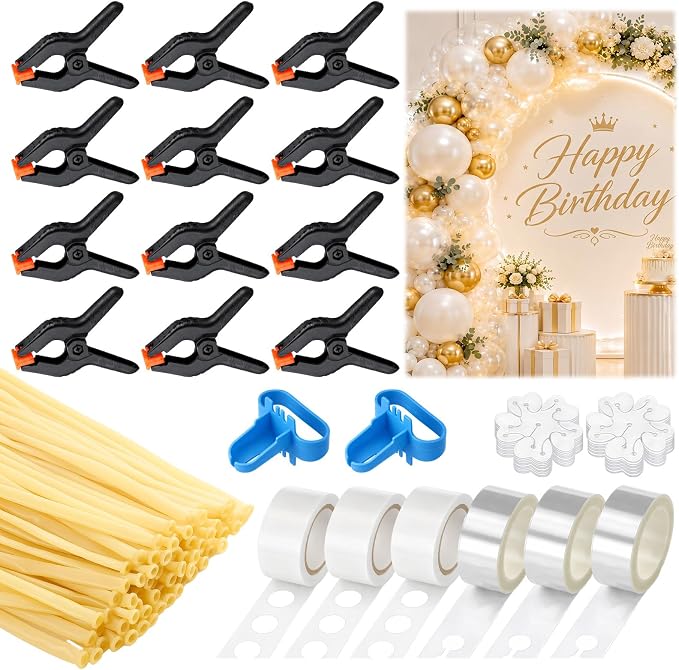 Rtteri 387 Pcs Balloons Arch Clips Set - Image 9