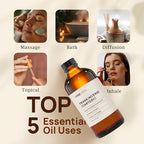 VINEVIDA Frankincense Essential Oil 4 oz - Undiluted Carterii Oil for Candlemaking - DIY Candle Scents