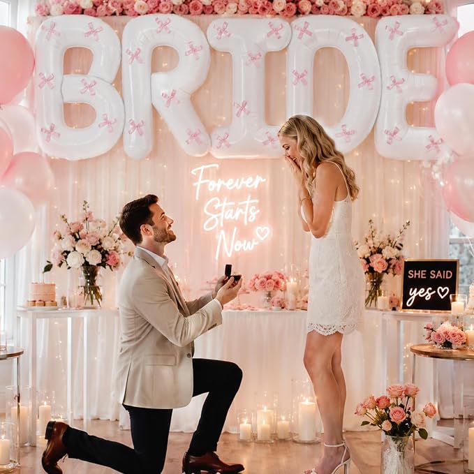 40 Inch BRIDE Balloons Bachelorette Party Decorations, Bridal Shower Banner - Image 5