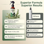 IQNATURAL Rosemary Water Spray for Hair Growth - Made in the USA - Rosemary Spray for Hair, Root Enhancer - Strengthen, Moisturize, Thicken, Repair - Rosemary Hair Spray - 4oz