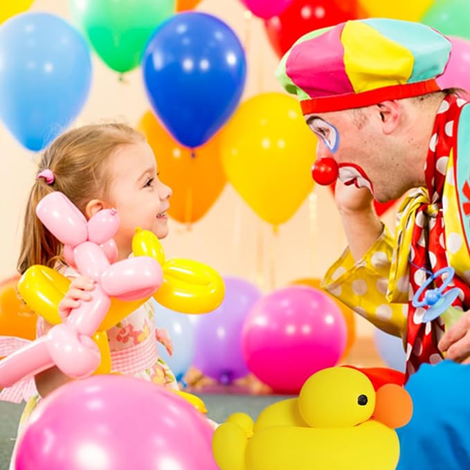 100Pcs Yellow 260 Balloons, Long Balloon - Image 7