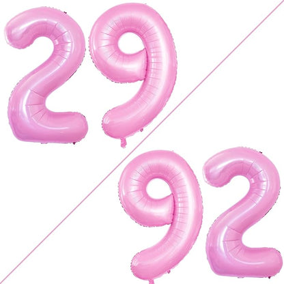 Number 29 Balloons for 29th Birthday Party Decorations, 42 Inch Jumbo Foil - Image 2