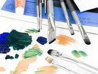 ADIS&Guys 10-Piece Professional Face & Body Painting Brush Set – Ideal for Acrylic, Oil & Watercolors, Perfect for Artists & Kids