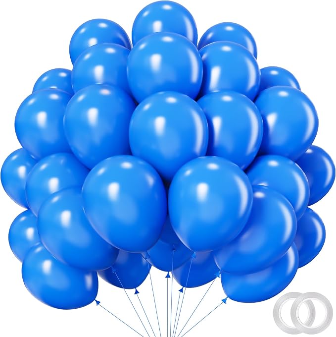 Sky Blue Balloons by PatiCool