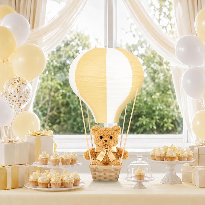 6 Sets Hot Air Balloon Decorations Table Centerpieces - Image 5