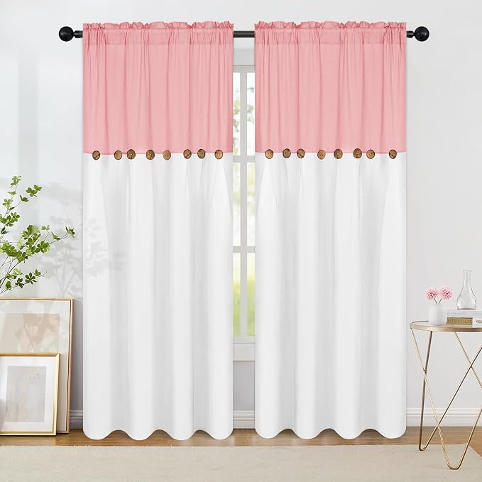 Farmhouse Cotton Linen Curtains by FRAMICS