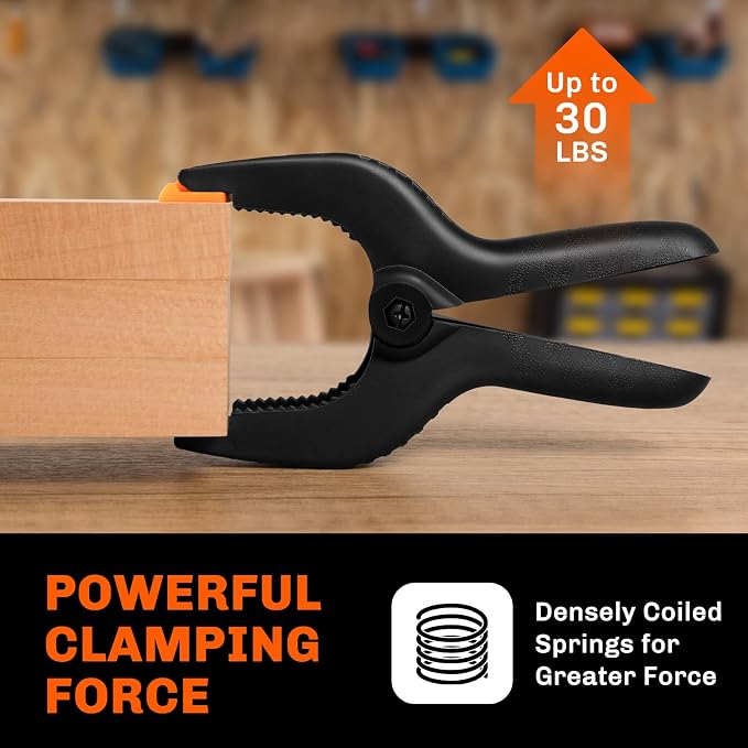10 Pack Spring Clamps Heavy Duty - Image 3