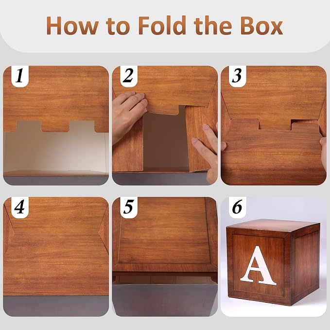 Voircoloria Baby Boxes with Letters - Image 7