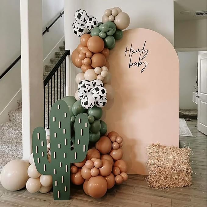 Green Gold Brown Balloon - Image 7