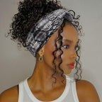 DRESHOW 6 Pack Boho Non-Slip Headbands for Women Girls Yoga Workout Running Knotted Turban Floral Printed Elastic Head Wrap