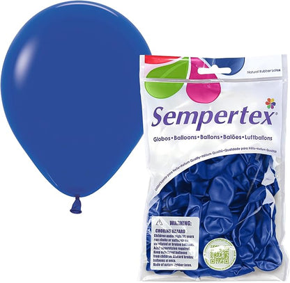Sempertex Fashion Royal Blue Balloons, 5 Inch, Graduation, Baby Shower by Sempertex