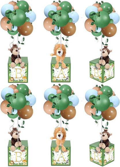 Lenwen 6 Sets Baby Letter Boxes Decorations Table Centerpieces by Lenwen