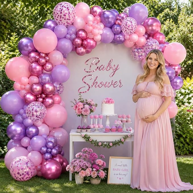 Pink and Purple Balloons - Image 5
