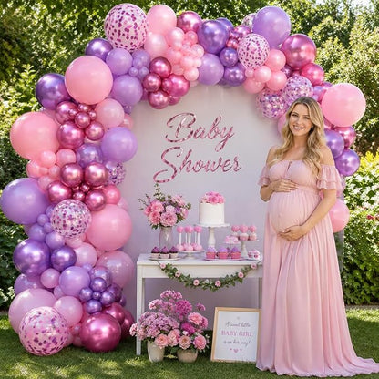 Pink and Purple Balloons - Image 5