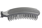 Premium Tangle Buster Brush – Soft Nylon Travel-Friendly Bristles – Long Durable Rubber Handle – Ideal for Wet and Dry Hair & Easy Grooming, Pink Color