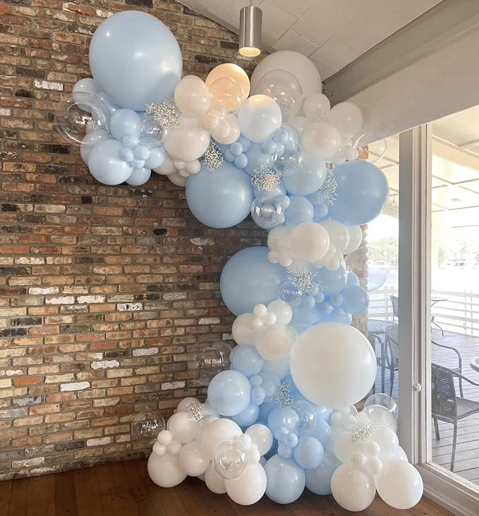 Pastel Blue Balloons - Image 4